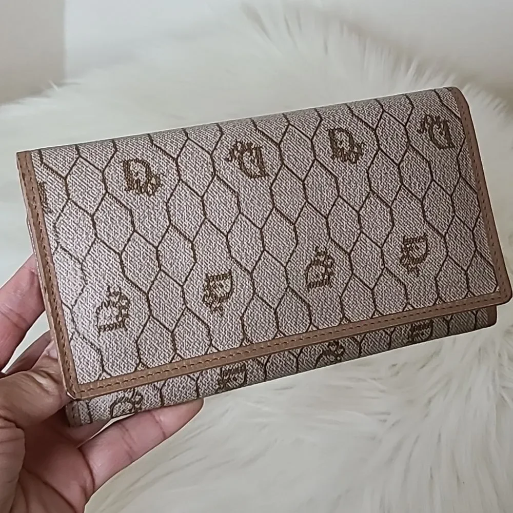 💯Authentic Christian Dior Long Wallet🍀